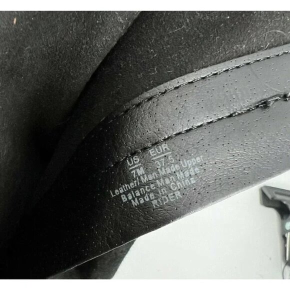 Circus by Sam Edelman Rider Black Leather/Suede High Moto Boots Women’s Size 7M - Picture 7 of 7